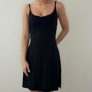 Anthropologie Women's Black Dress